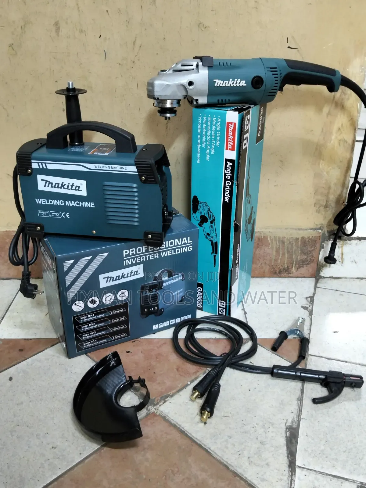 New Commercial Makita Welding Machine 500a + Angle Grinder 2100w