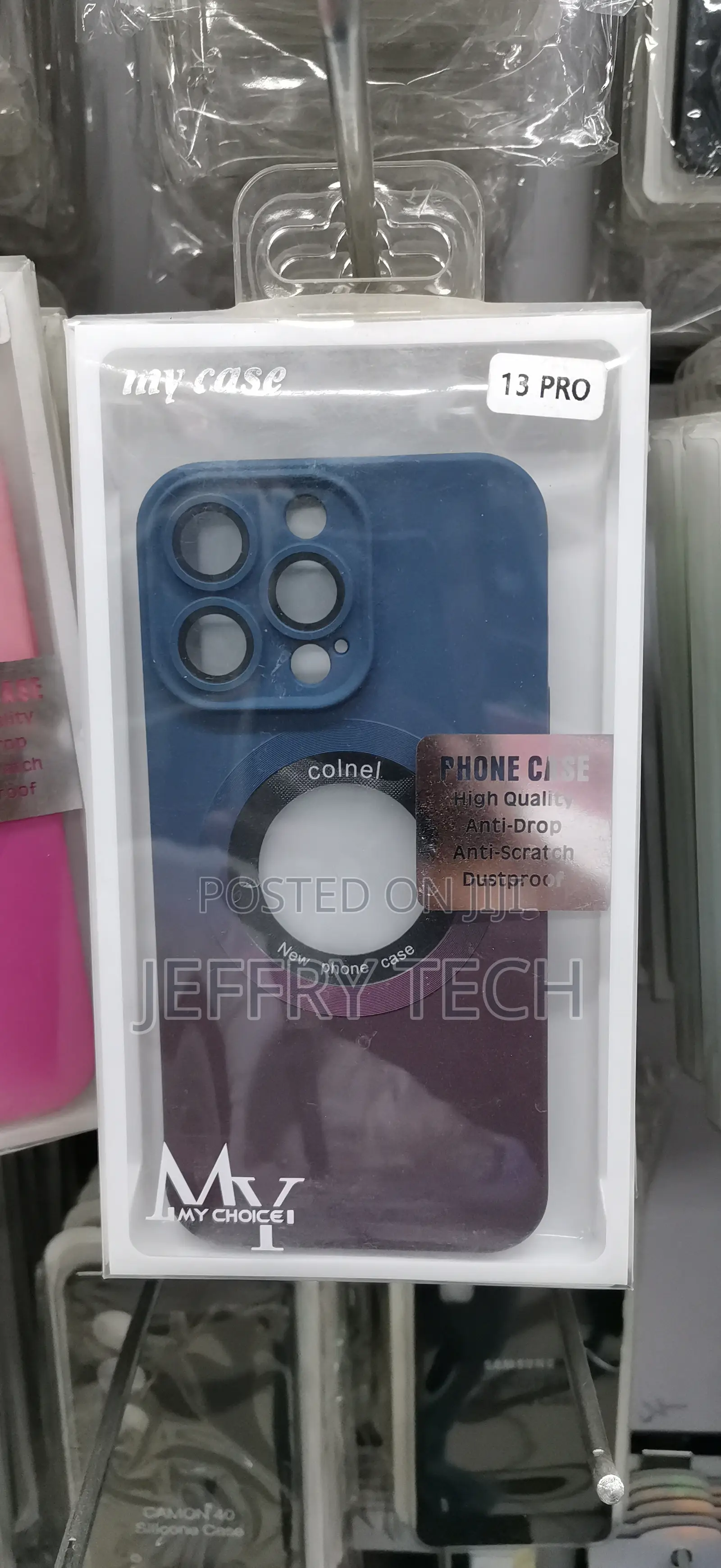 Awer iPhone 13 Pro Magsafe Colnel Case With Lens Protector /Logocut