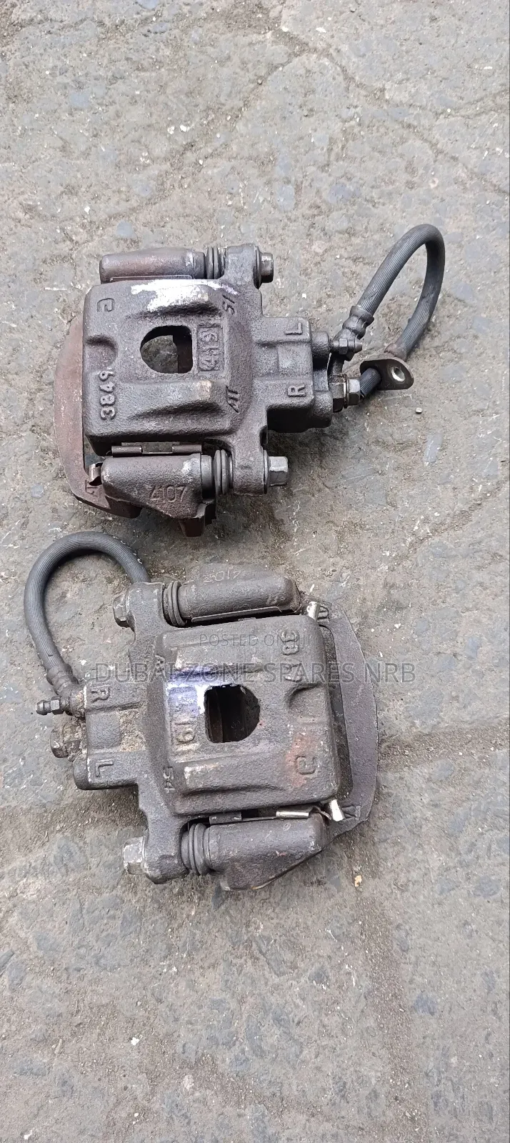 Rear Calipers (4107) Kluger, Harrier.