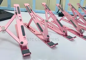 Flexible Aluminium Laptop Stand – Adjustable Ergonomic Design