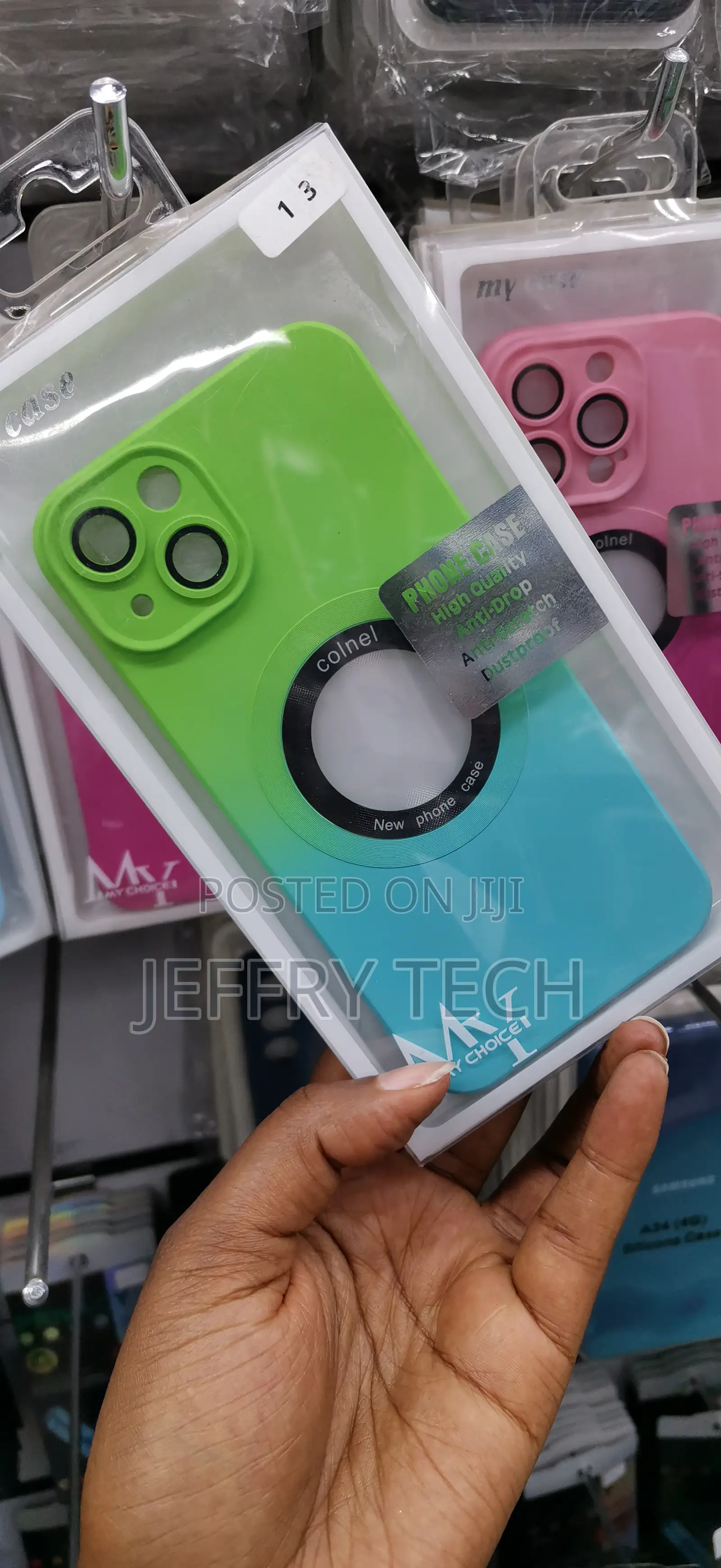 Sirika iPhone 13 Colnel Magsafe Case With Lense Protector and Logocut