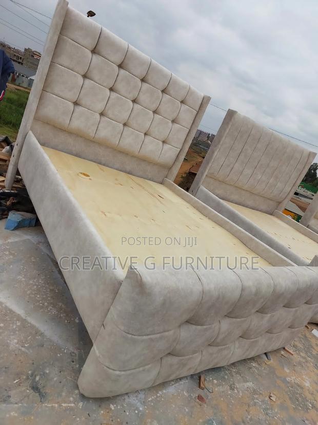 Classic 5by6 Wooden Bed - main view