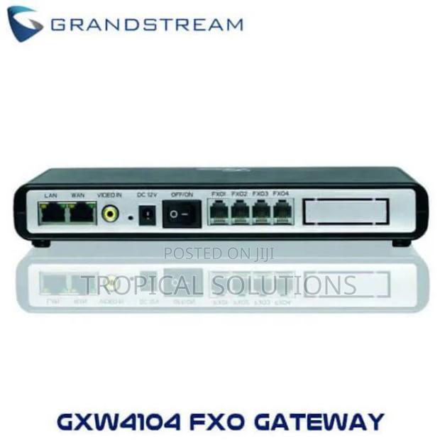 Grand Stream Gxw4104 Fxo Gateway,4 Port