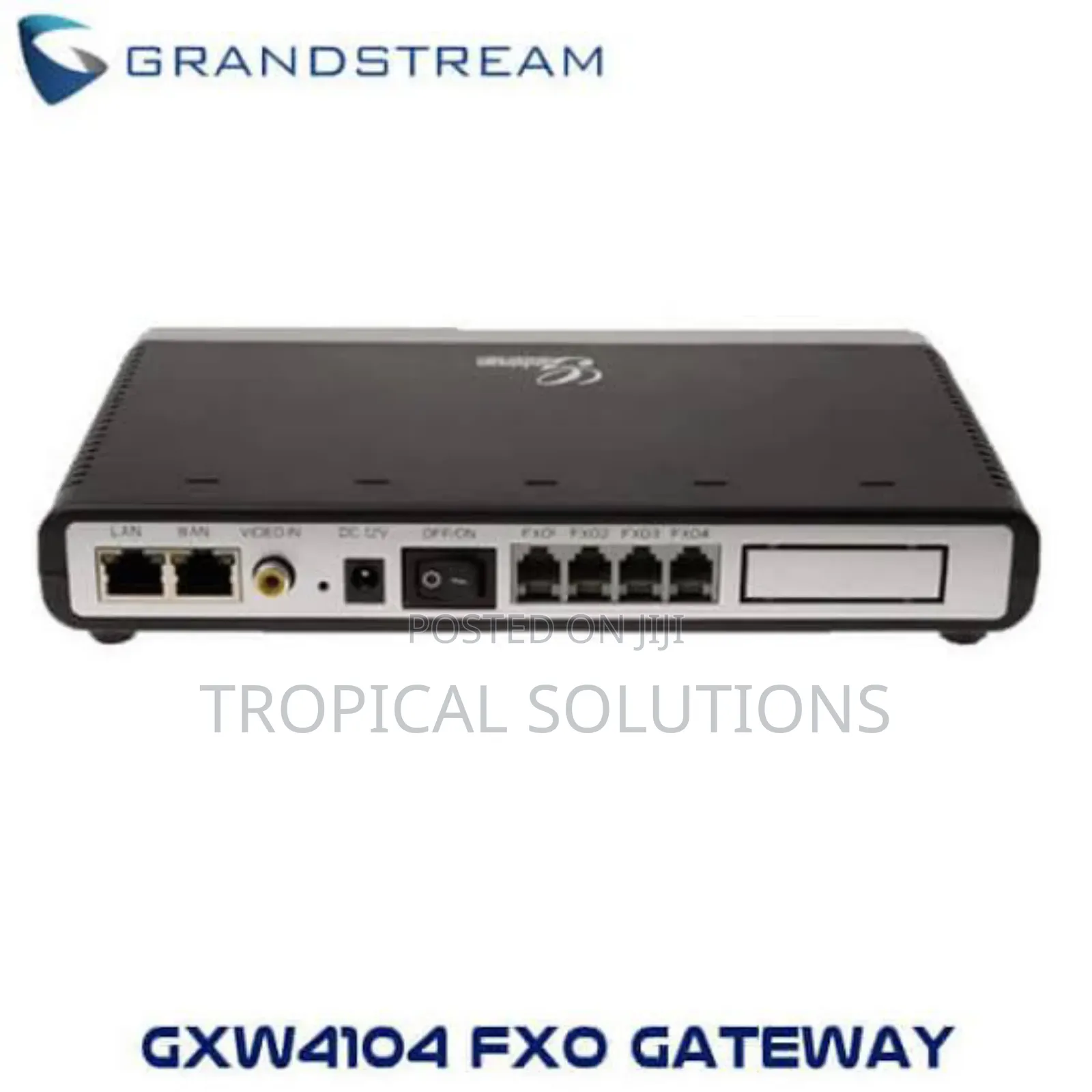 Grand Stream Gxw4104 Fxo Gateway,4 Port