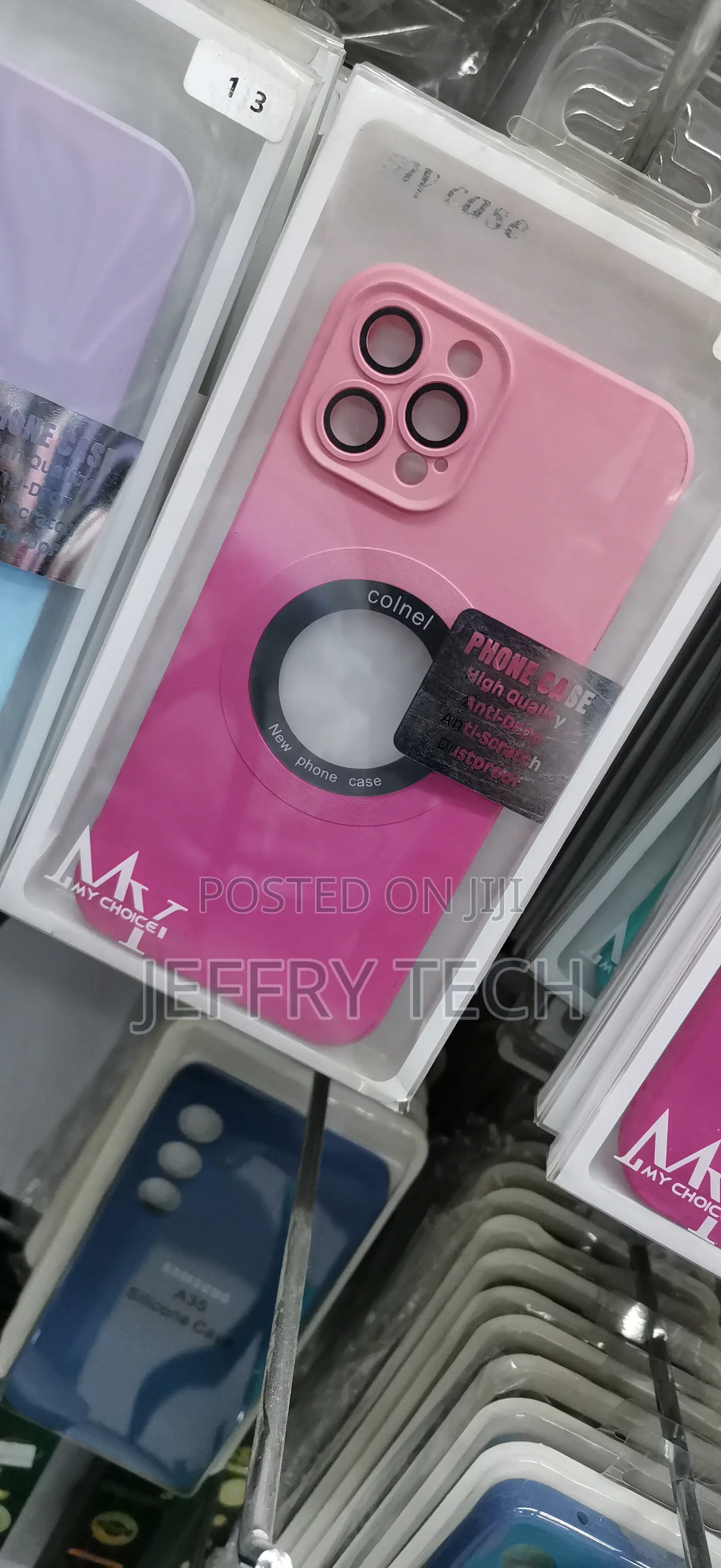 Konas iPhone 13 Pro Colnel Magsafe Case With Lense Protector /Logocut