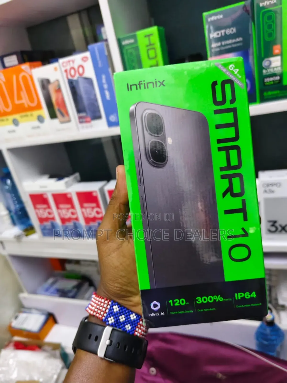 New Infinix Smart 10 64 GB Black