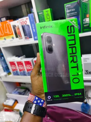 New Infinix Smart 10 64 GB Black