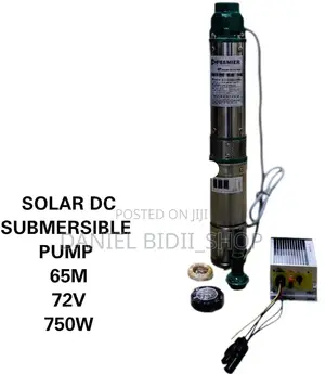 Premier Submersible Waterpump For Dc Solar 72v 65mtrs 1inch