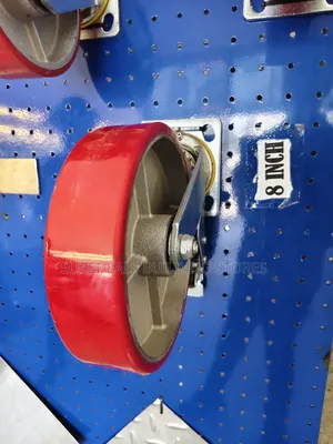Fixed Castor Wheels  8" * 2"