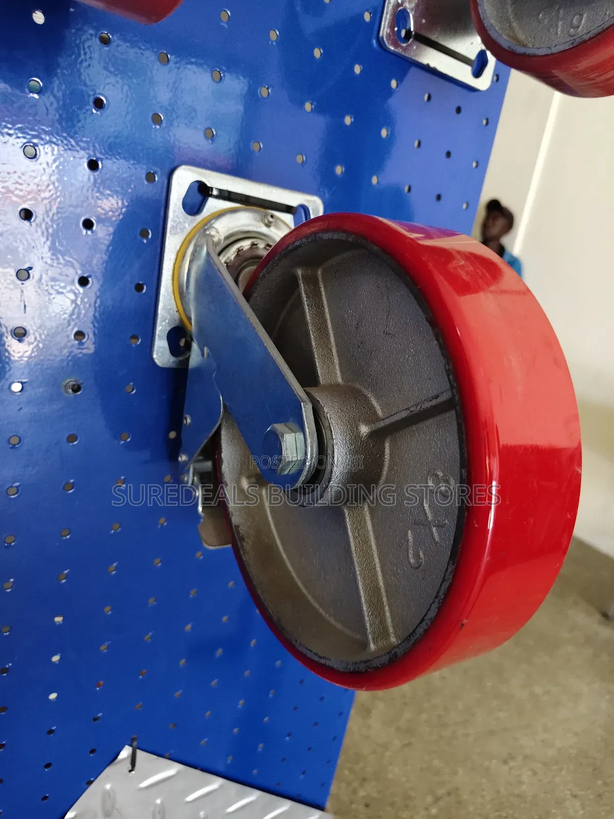 Fixed Castor Wheels  8" * 2"
