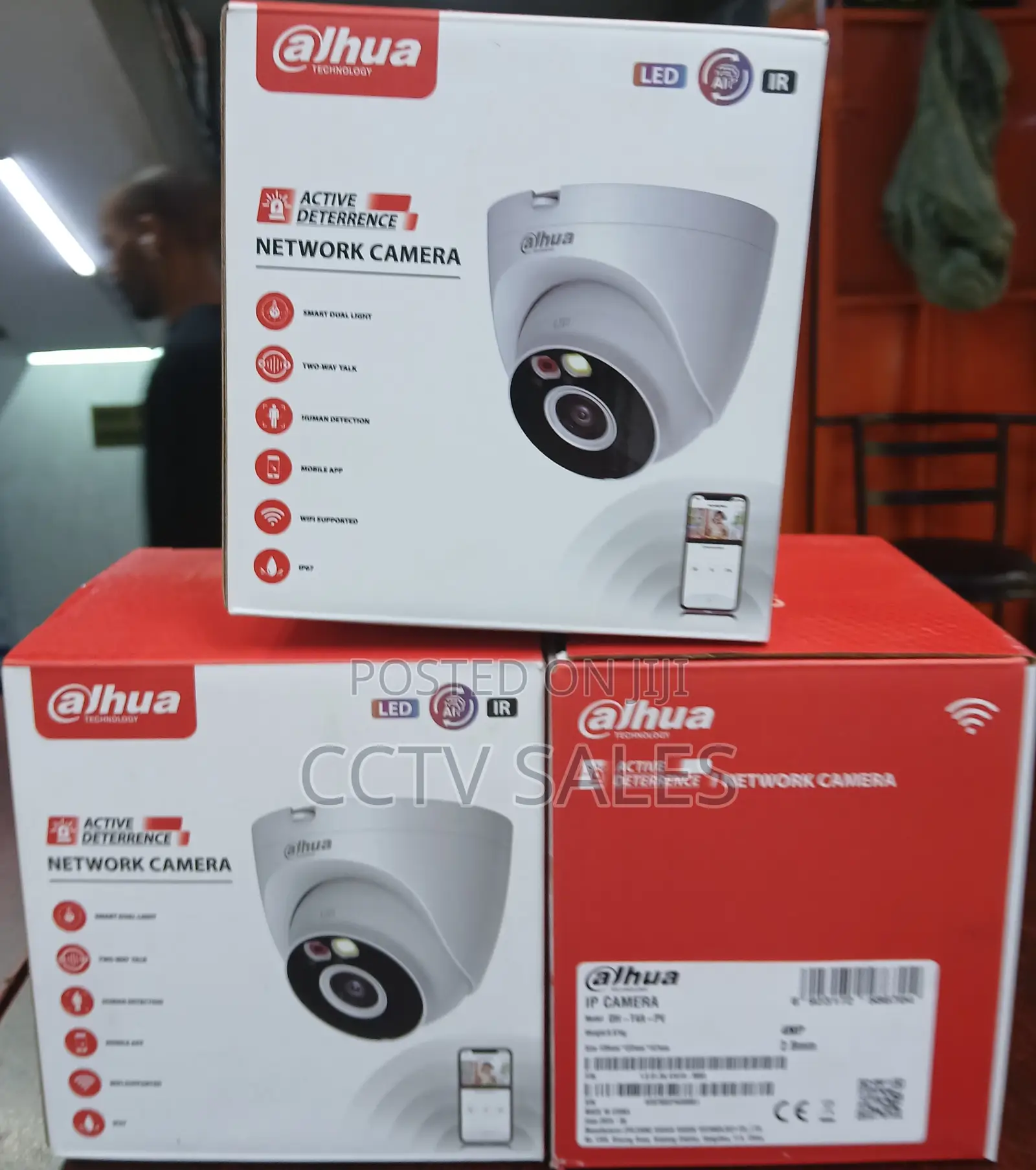 Dahua T2a-Pv 2mp Wi-Fi Dome Network Turret Camera 2.8mm