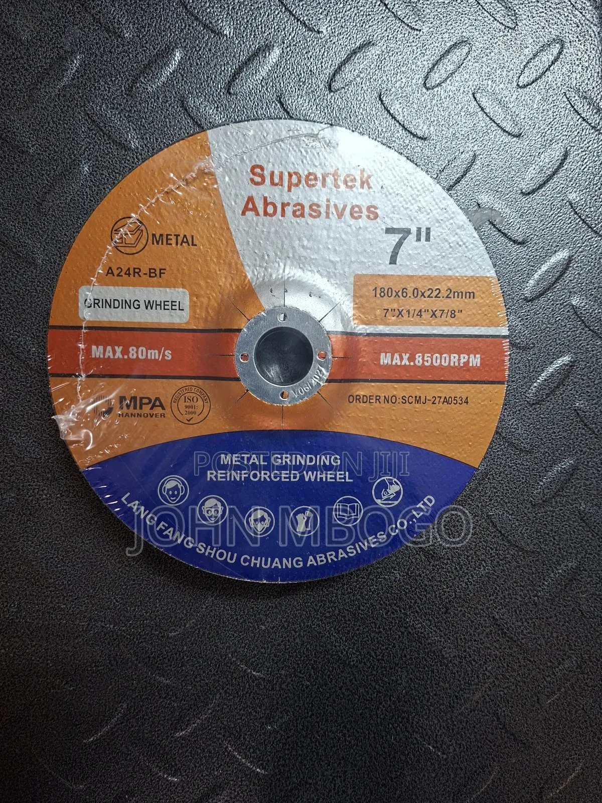 7 Inch Grinfing Disc / 5 Pcs