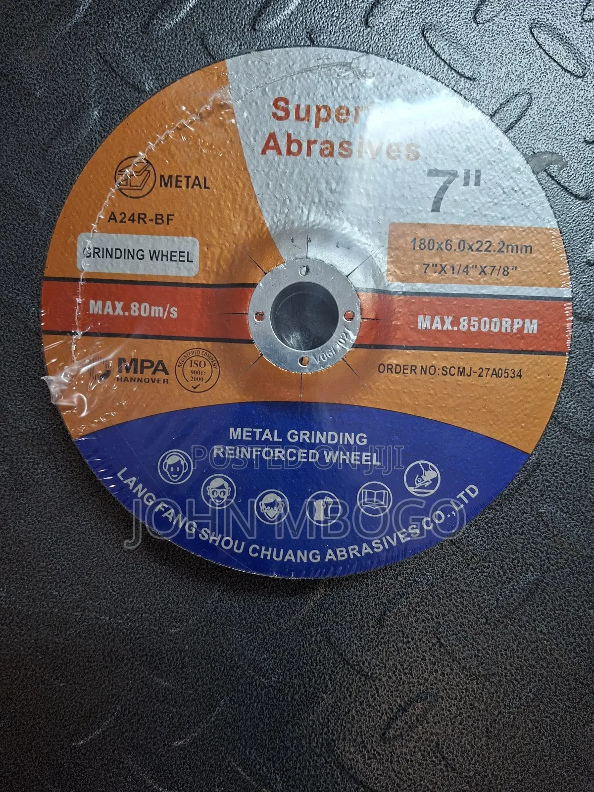 7 Inch Grinfing Disc / 5 Pcs