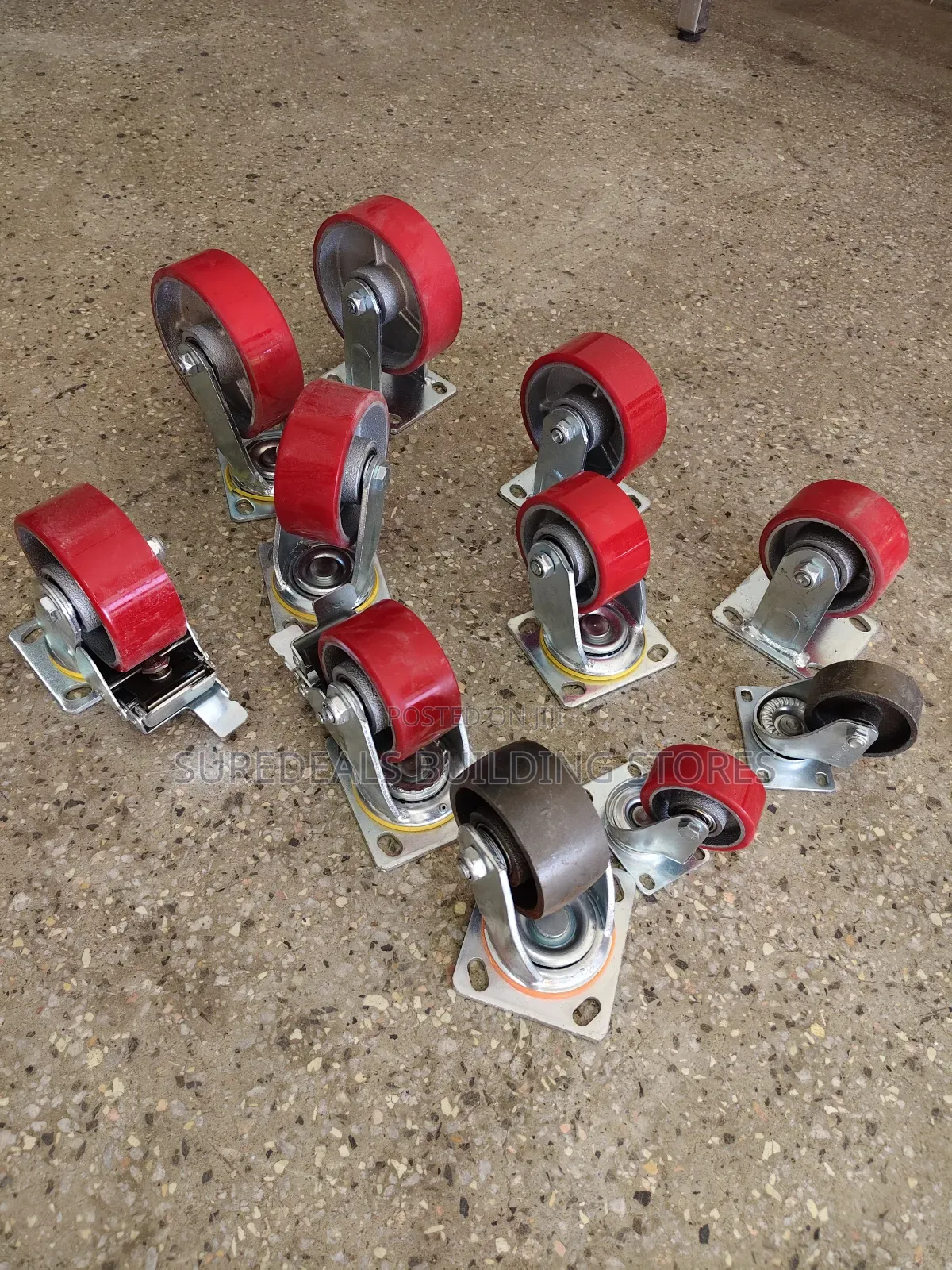 Heavy-duty 3 Inch Swivel Caster Without Brake