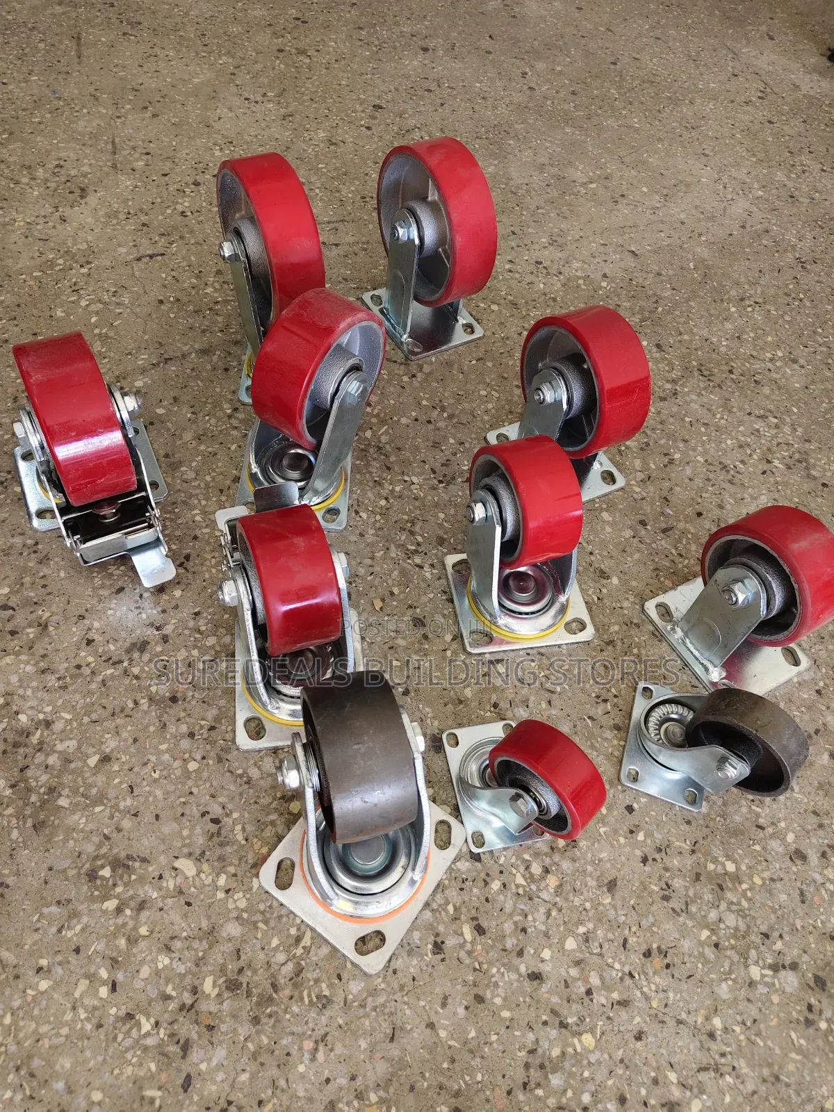 Heavy-duty 3 Inch Swivel Caster Without Brake