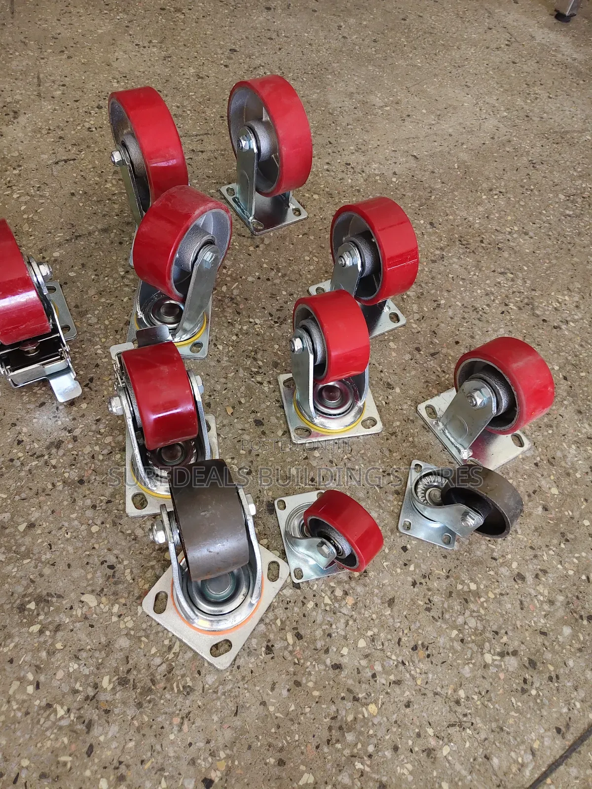 Heavy-duty 3 Inch Swivel Caster Without Brake