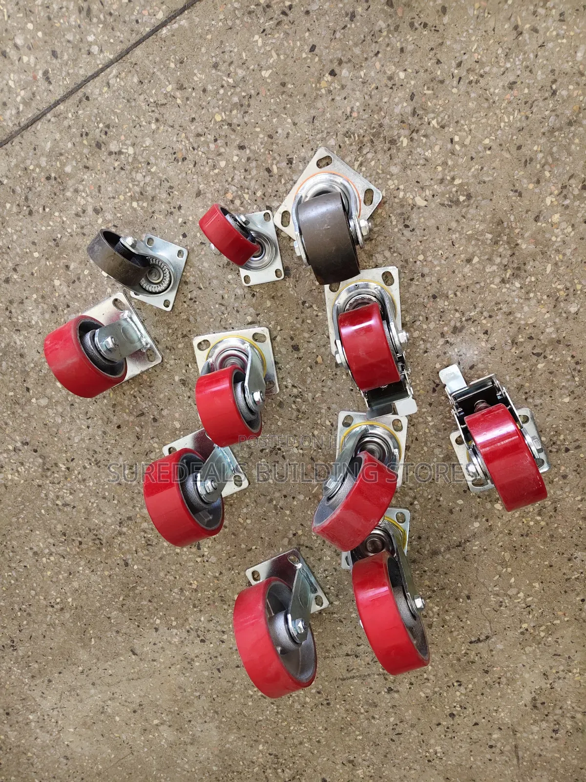 Heavy-duty 3 Inch Swivel Caster Without Brake