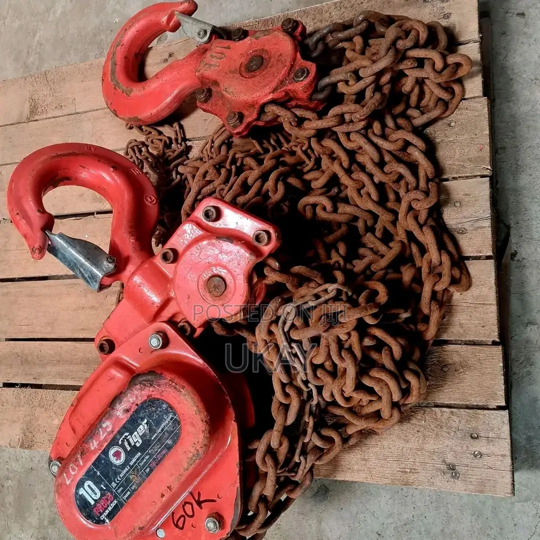 Tiger 10 Tonne Hand Chain Hoist.