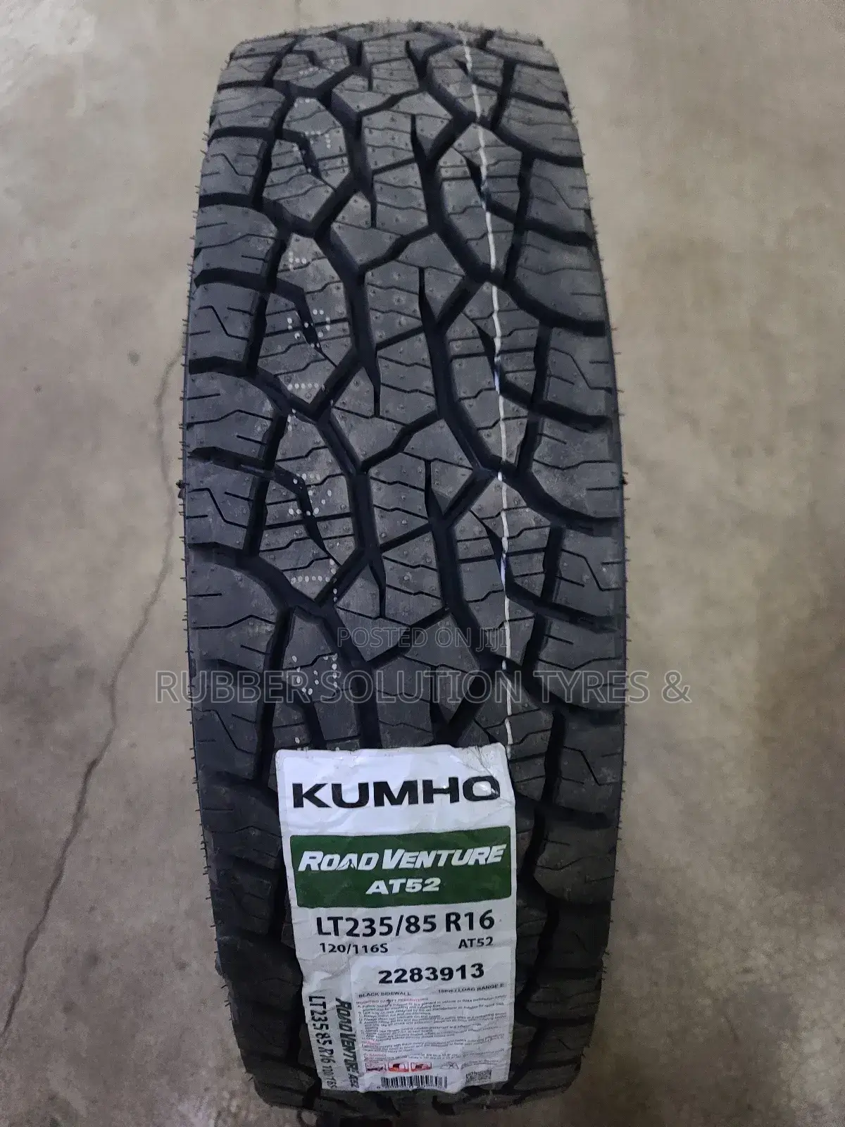 235/85r16 Kumho Tires [A/T52 Road Venture ]