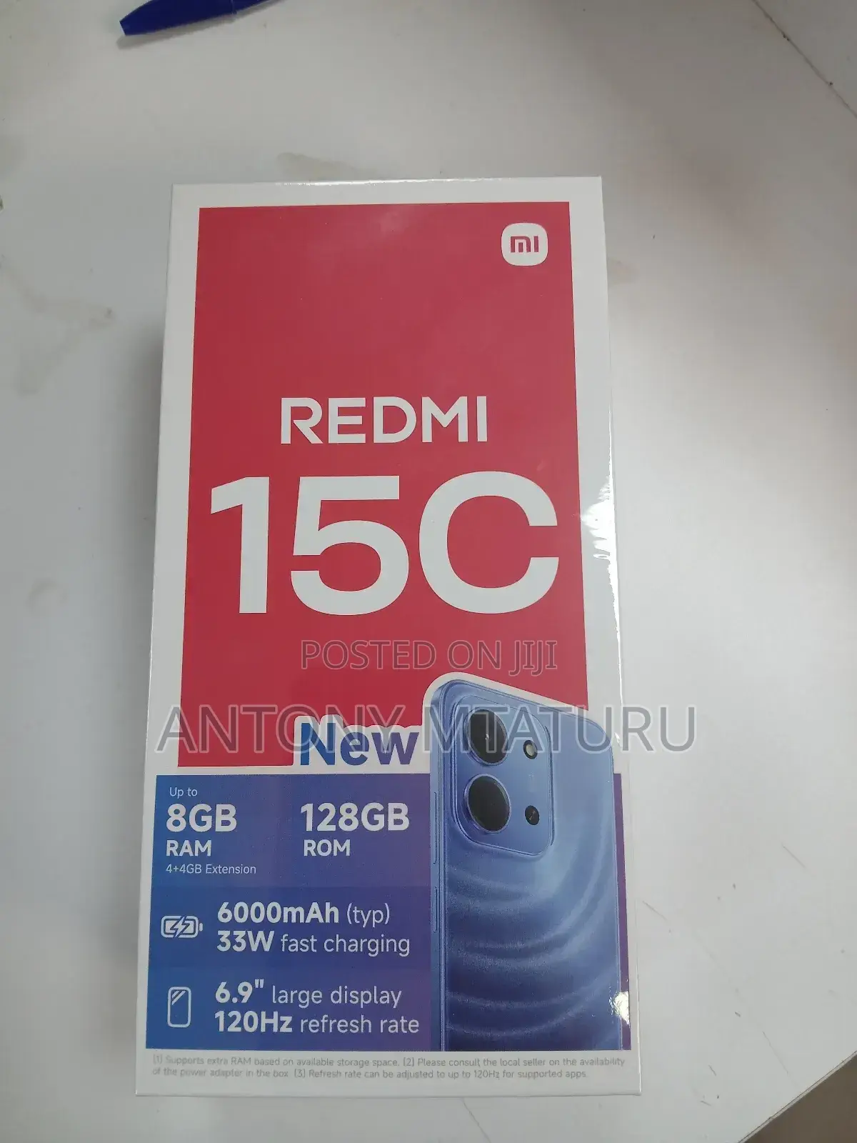 New Xiaomi Redmi 15C 4G 128 GB