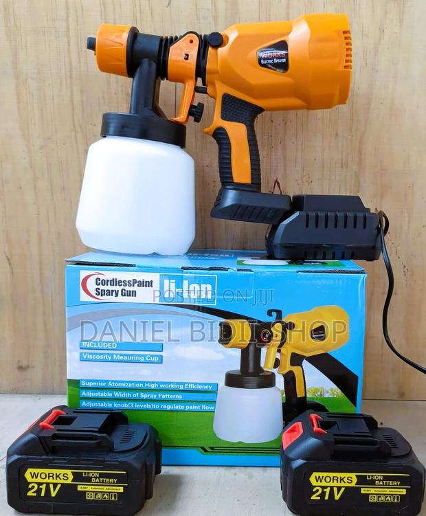 Cordless Paint Spray Gun - main view