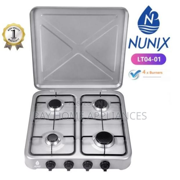 Nunix Full Gas 4 Burner Table Top Cooker - main view