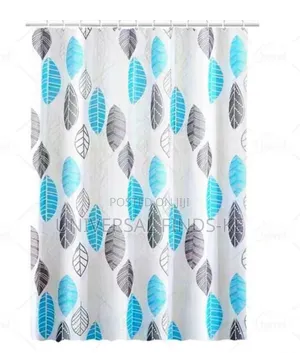 Shower Curtain With 12 Hooks