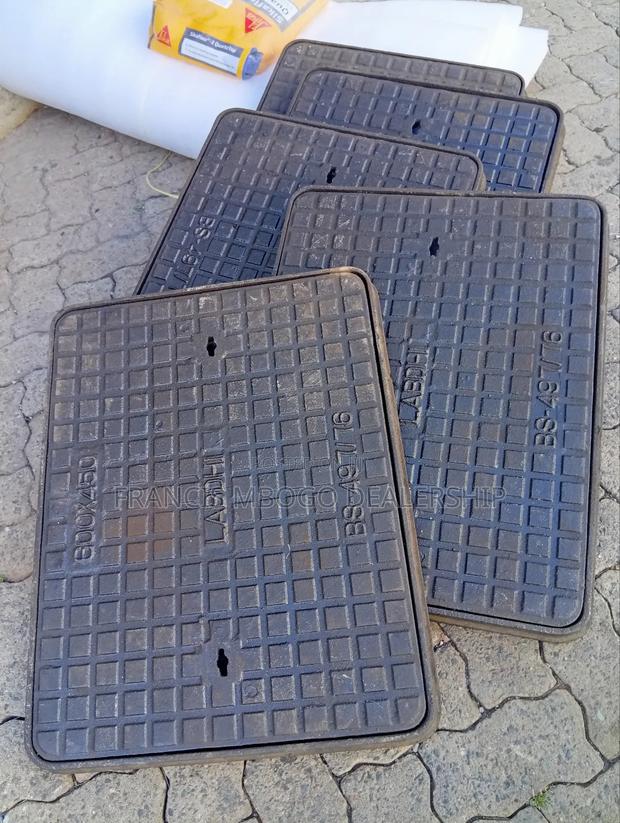 Manhole Cover Cast Iron 600by 450