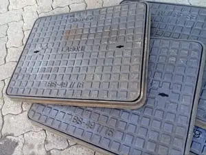 Manhole Fitting Manhole Cover 450by 600 Cast Iron New