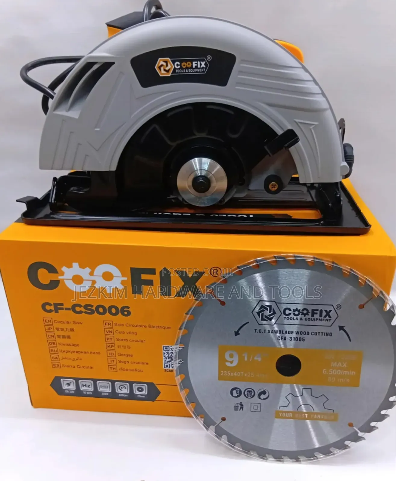 9" Circular Saw Machine
