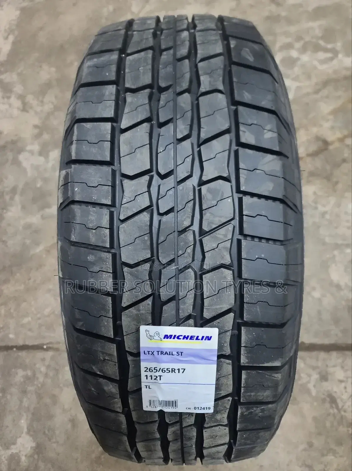 265/65r17 Michelin [All-terrain Ltx ]