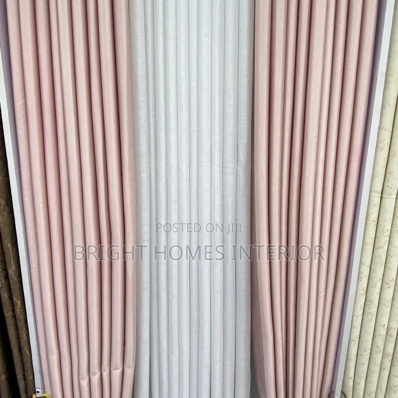 Pink Blackout Curtain Available