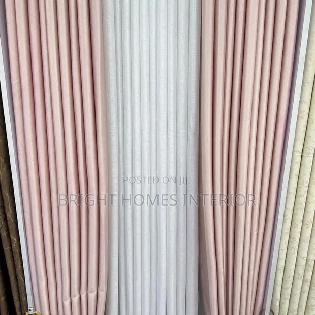 Pink Blackout Curtain Available