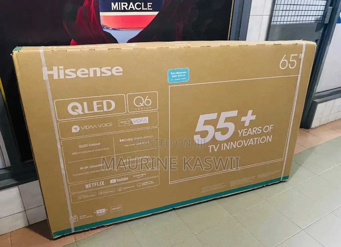 Hisense Qled 65”Uhd Smart Frameless-2026