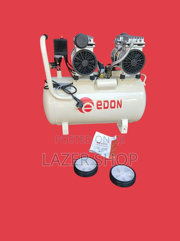Edon Silent Compressor With 2 Motors 50l - thumbnail 2