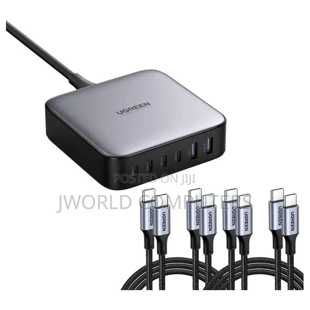 Ugreen Gan 200w Desktop Charger (6-Port) - Cd271