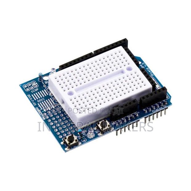 Uno R3 Protoshield With Mini Breadboard