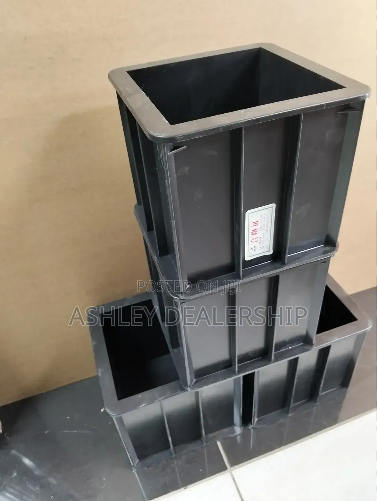 Plastic Cube Moulds