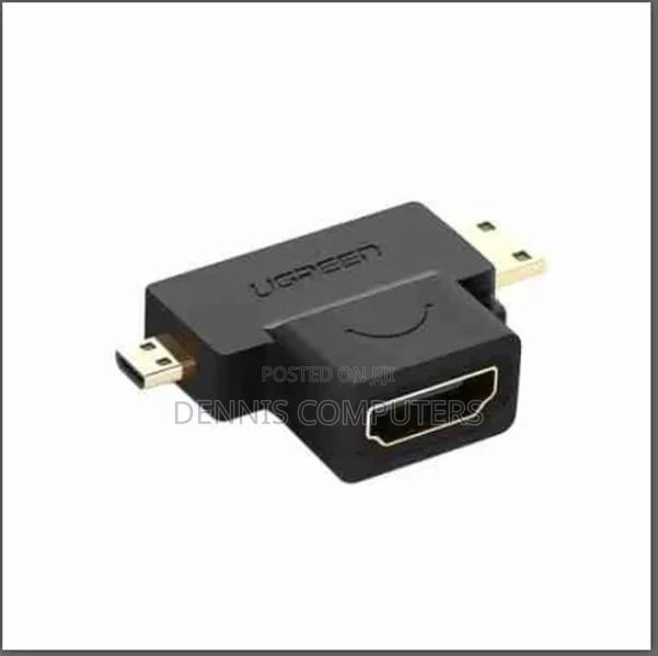 Ugreen Mini Hdmi Male to Hdmi Female Adapter (Black)