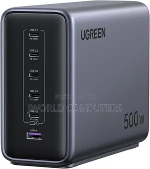 Ugreen Gan 500w Desktop Fast Charger (6-Port) Uk - X759