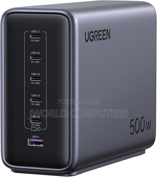 Ugreen Gan 500w Desktop Fast Charger (6-Port) Uk - X759