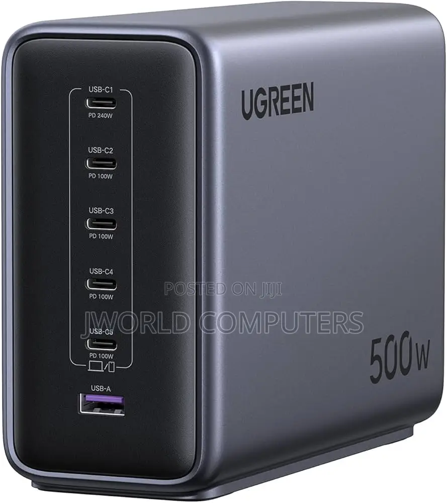 Ugreen Gan 500w Desktop Fast Charger (6-Port) Uk - X759