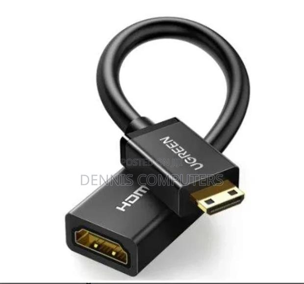 Ugreen Mini Hdmi Male to Hdmi Female Adapter (Black)