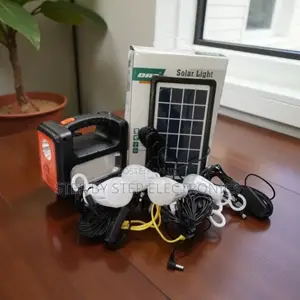 Dat at-9011b Solar Lighting System With Fm Radio and Phone Charging