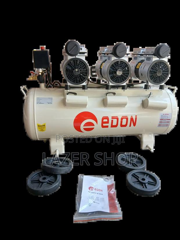 Edon Silent Compressor 100l With 3 Motors - thumbnail 4