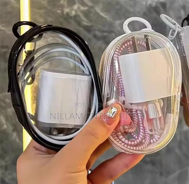 Portable Mini Clear Zipper Storage Bag* - thumbnail 3