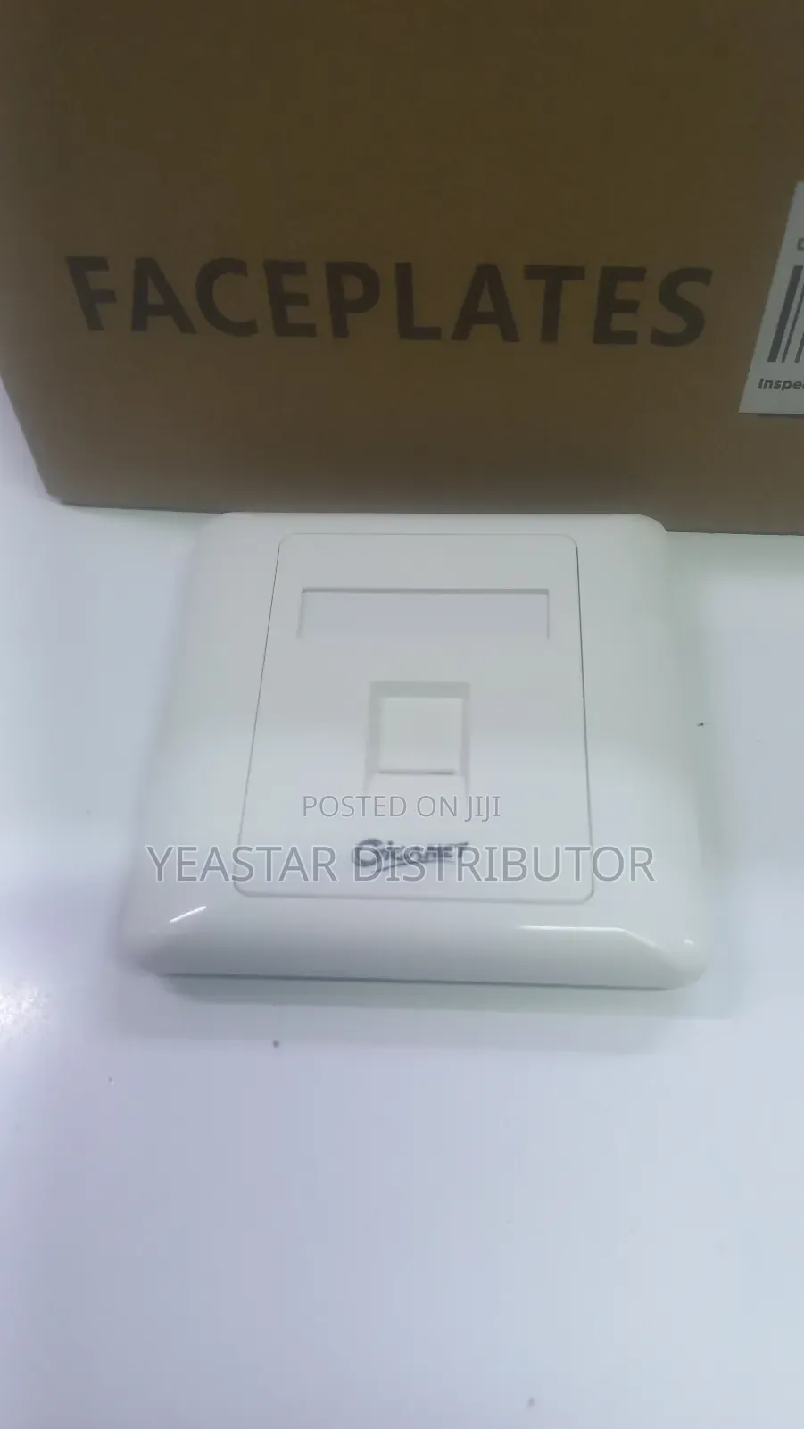 Giganet Single Faceplates ( 1port)