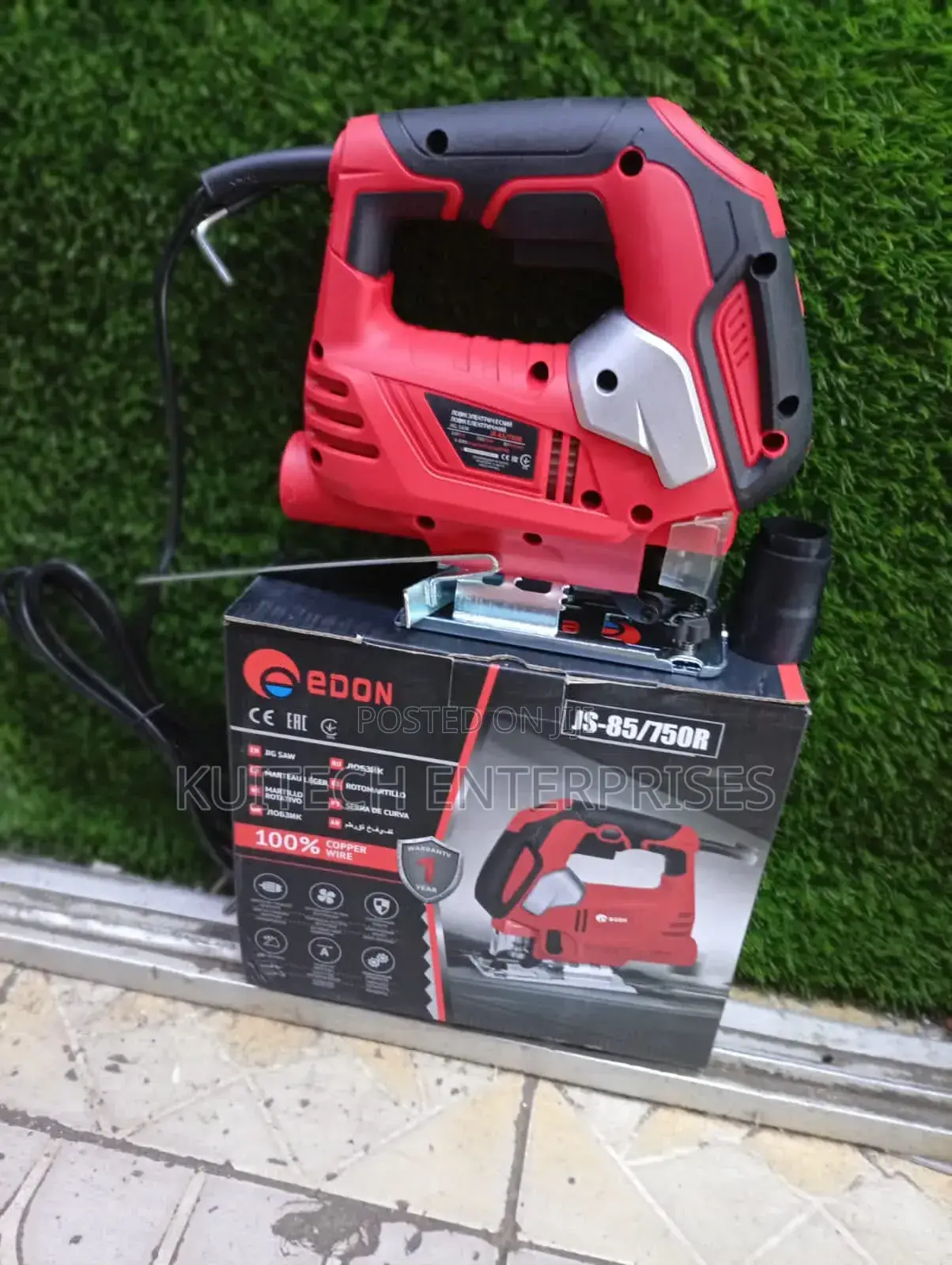 750w Electric Jig Saw/Edon Jigsaw Machine