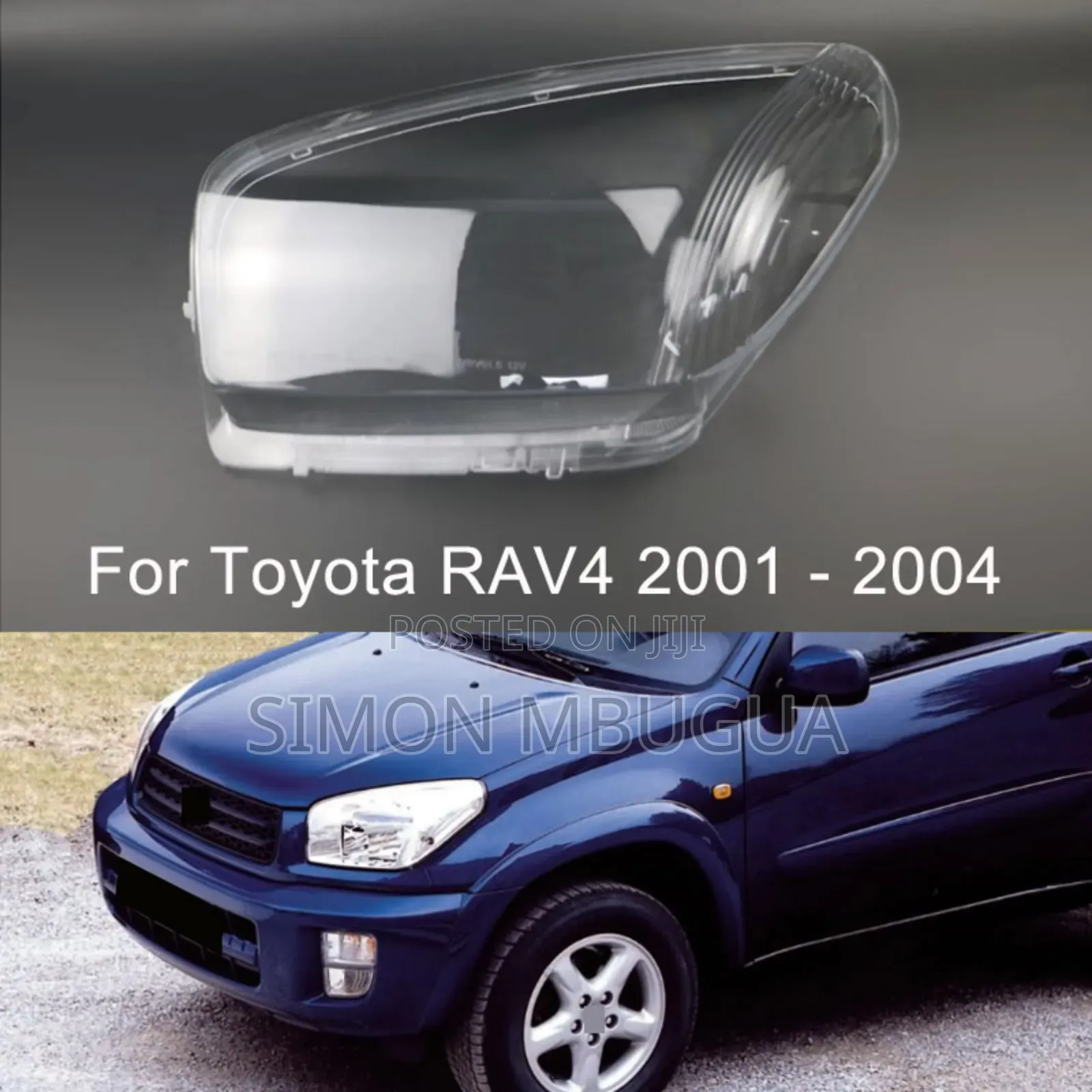 Toyota Rav4 2002 Headlight Lens