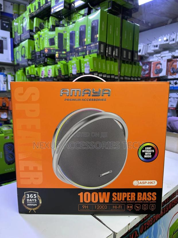 Amaya 100w Bluetooth Speaker/Super Bass/Loud and Clear